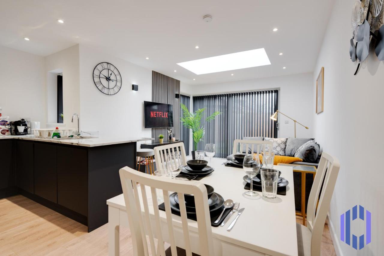 Stylish 4Bd - Coop Live - Etihad - Parking - Ev Villa Manchester Luaran gambar