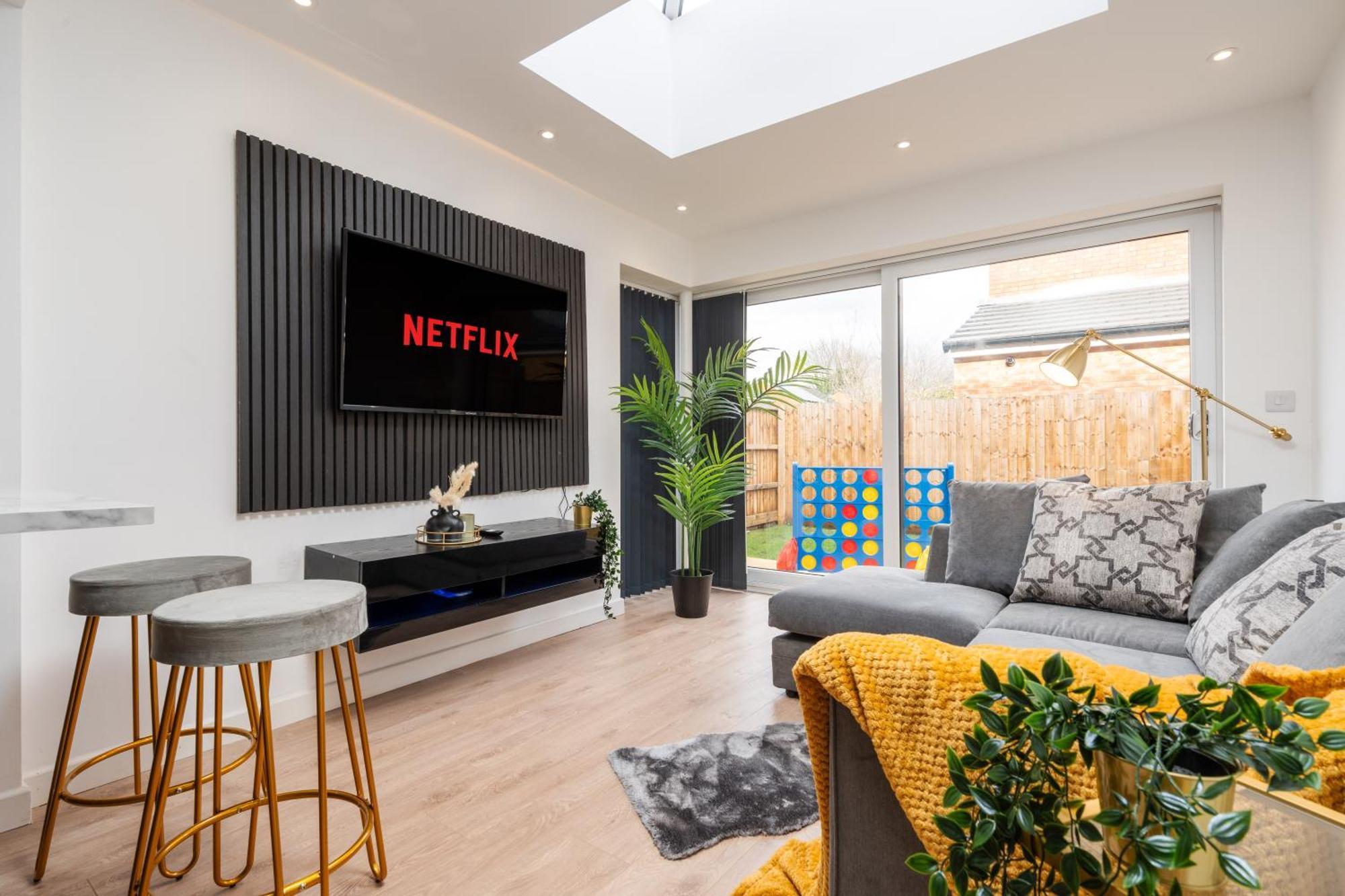 Stylish 4Bd - Coop Live - Etihad - Parking - Ev Villa Manchester Luaran gambar